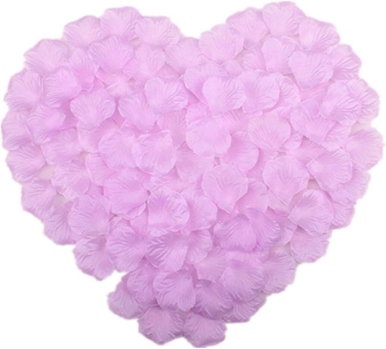 1000 PCS Artificial Silk Flower Lilac Rose Petals for Wedding Party Bridal Decoration